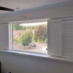 6 panel shutters open