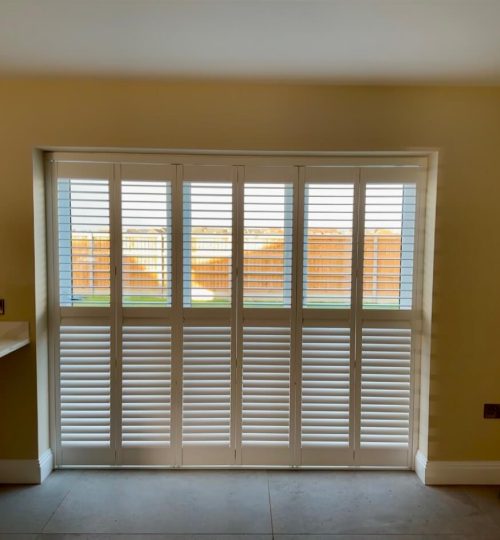 6 panel patio shutters