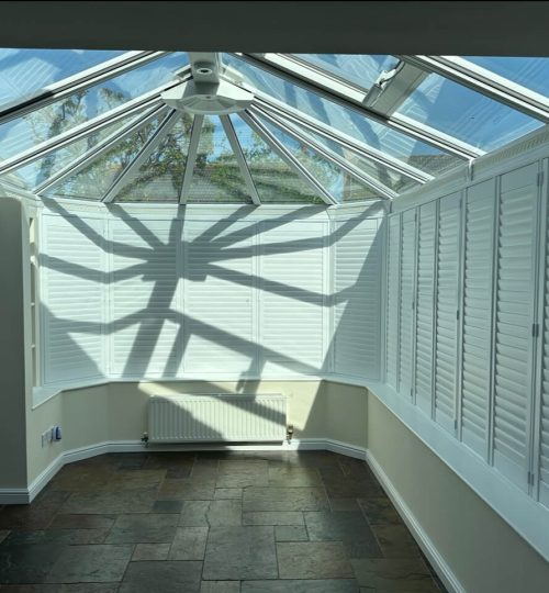 After conservatory shutters in Droitwich