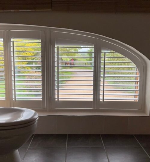 Bathroom arch shutters Alvechurch
