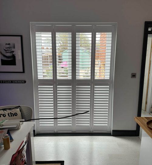 French door shutters in Worcester