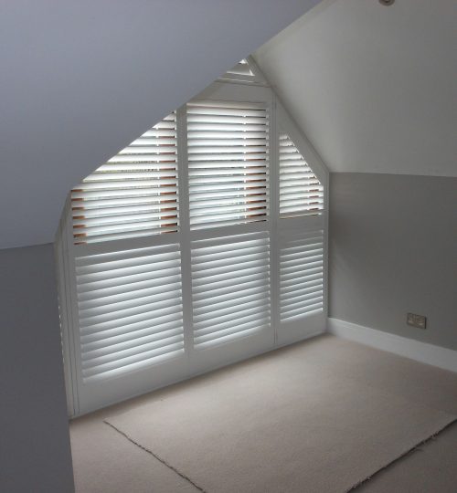 Special shape shutters in Alcester (1)